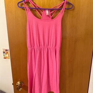 Pink Sleeveless Dress